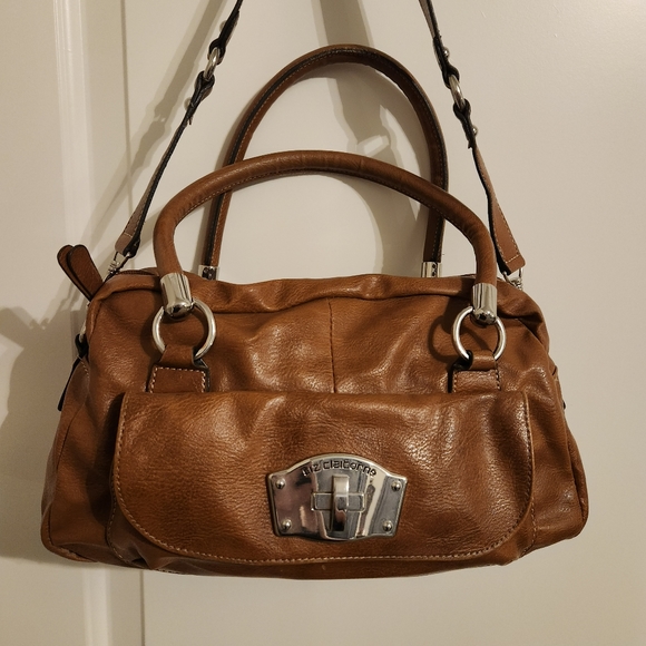 Liz Claiborne Handbags - Liz Claiborne Brown Leather Bag Y2K Vintage